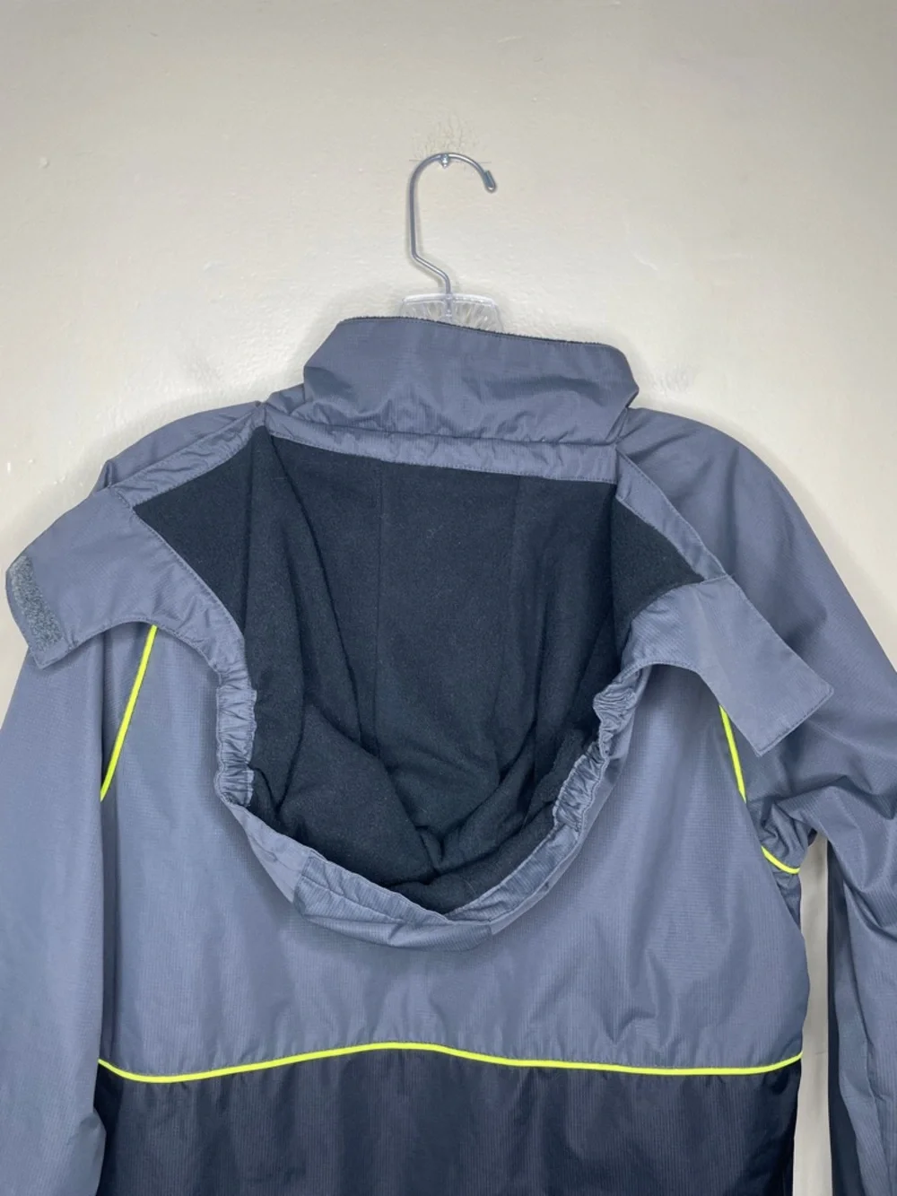 YINGJIELIDE Boy’s Gray Waterproof Fleece Lined Hooded Windproof Warm Jacket 13